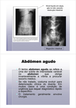 Patologias abdominais