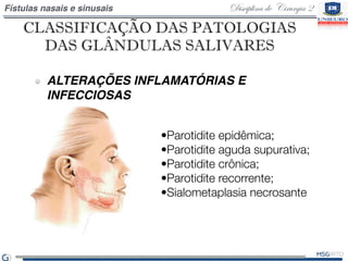 Patologias das glândulas salivares 2 | PDF