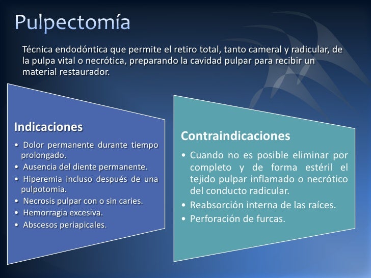 Patologias pulpares