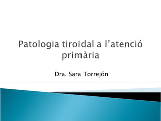 Dra. Sara Torrejón 