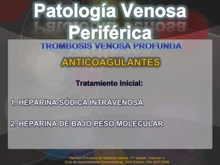 Harrison Principios de Medicina Interna. 17a edición. Volumen II
Guía de especialidades Farmacéuticas . XXX Edición. Año 2007/2008
 