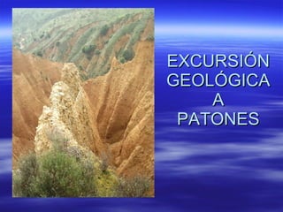 EXCURSIÓN GEOLÓGICA A PATONES 