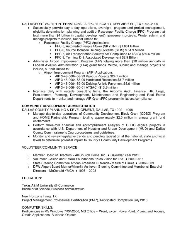 resume service dallas