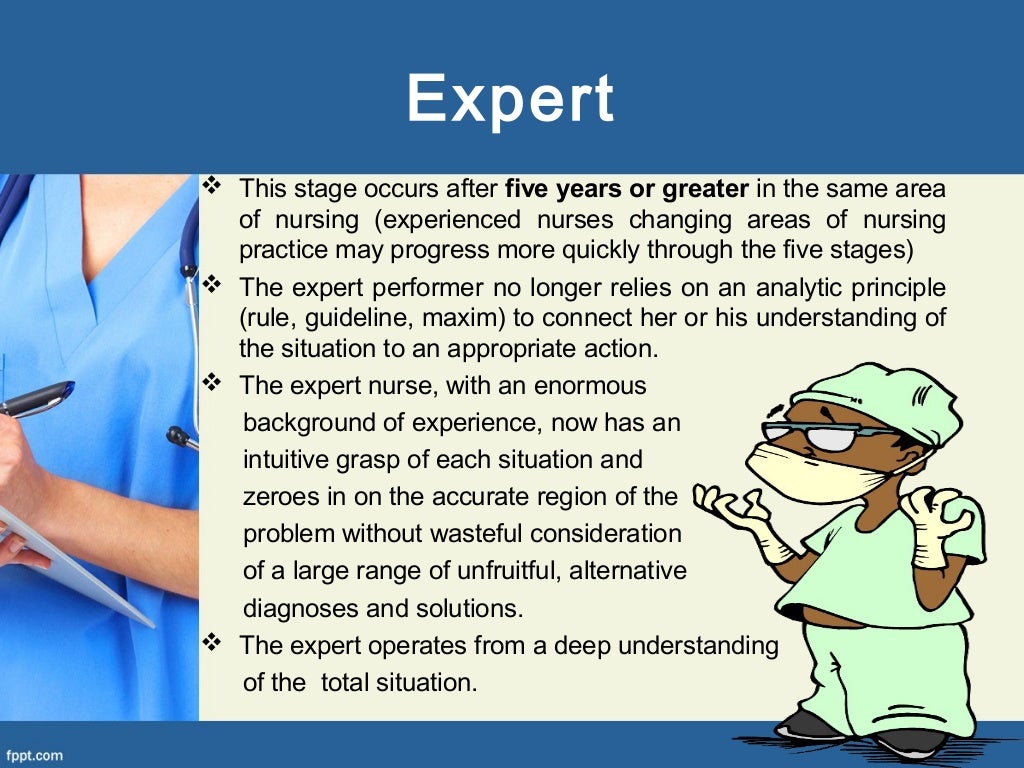 benner novice to expert theory benner s novice to expert theory