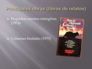  Pequeños cuentos misóginos
(1974)
 Crímenes bestiales (1975)
 