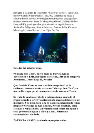 Patricia Kraus Retrocollection Teatro Zorrilla Ocio Y Rutas Valladolid