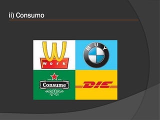 ii) Consumo
 