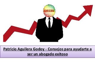 Patricio Aguilera Godoy - Consejos para ayudarte a
ser un abogado exitoso
 