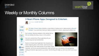 Weekly or Monthly Columns
 