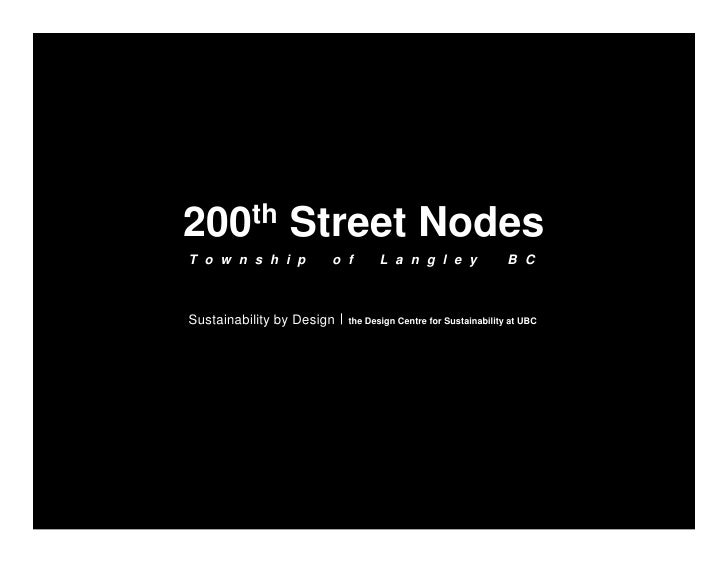 200th Street Nodes