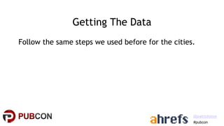 Local Link Building - Pubcon Local 2021 - Patrick Stox