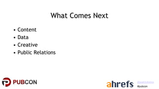 Local Link Building - Pubcon Local 2021 - Patrick Stox