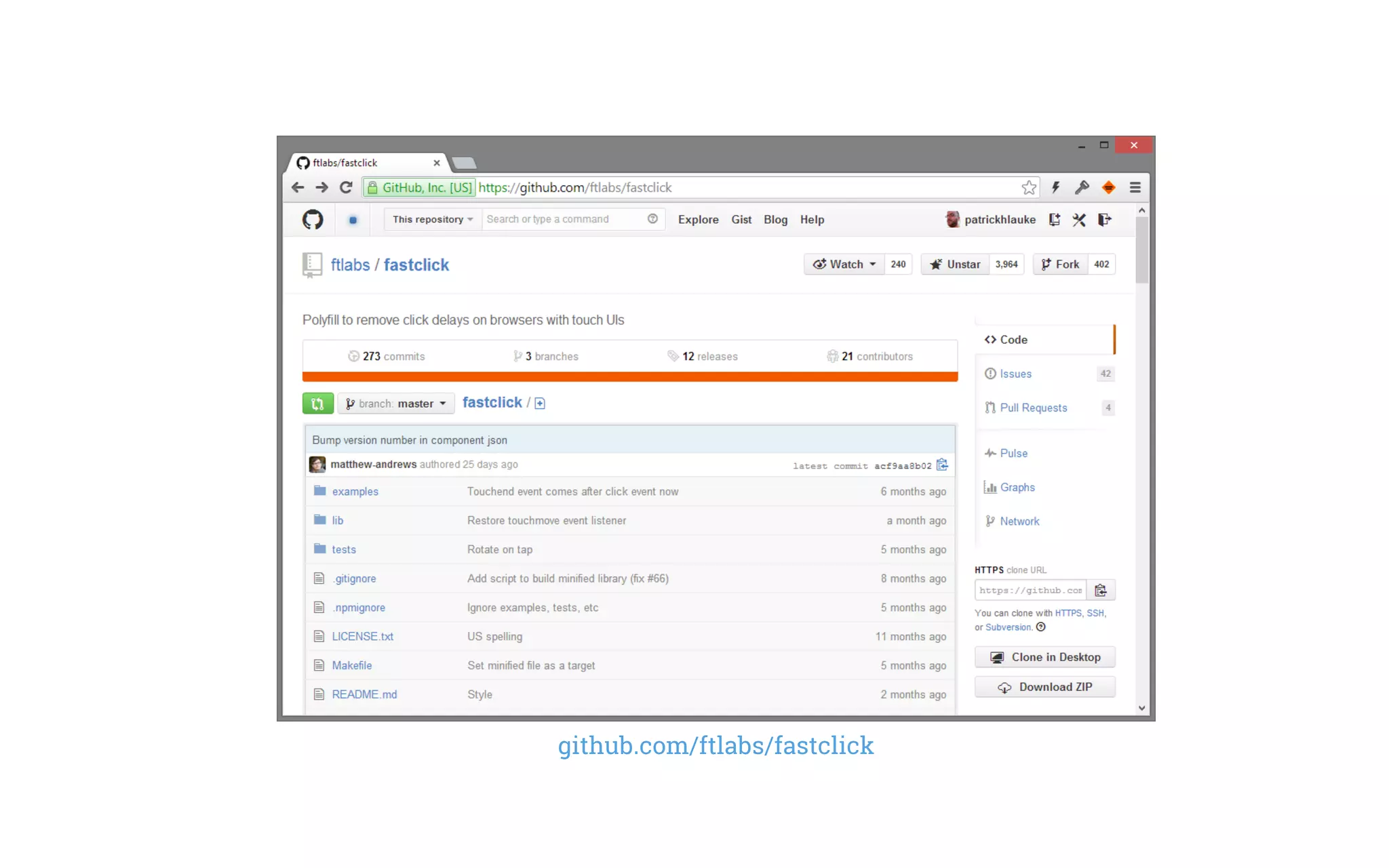 github.com/ftlabs/fastclick
 