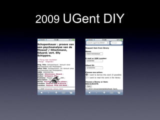 2009 UGent DIY
 