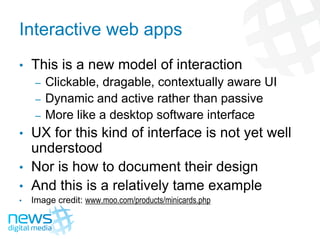 Documenting For Interactive Websites
