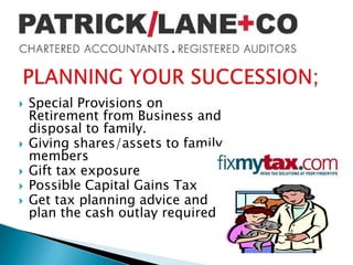 Examining existing KPIsCorporate SecretariesOperating under the Companies Acts 1963 to 2009 inclusiveMaintain the statutory records of the company year on yearFile the return forms as required with the CRO