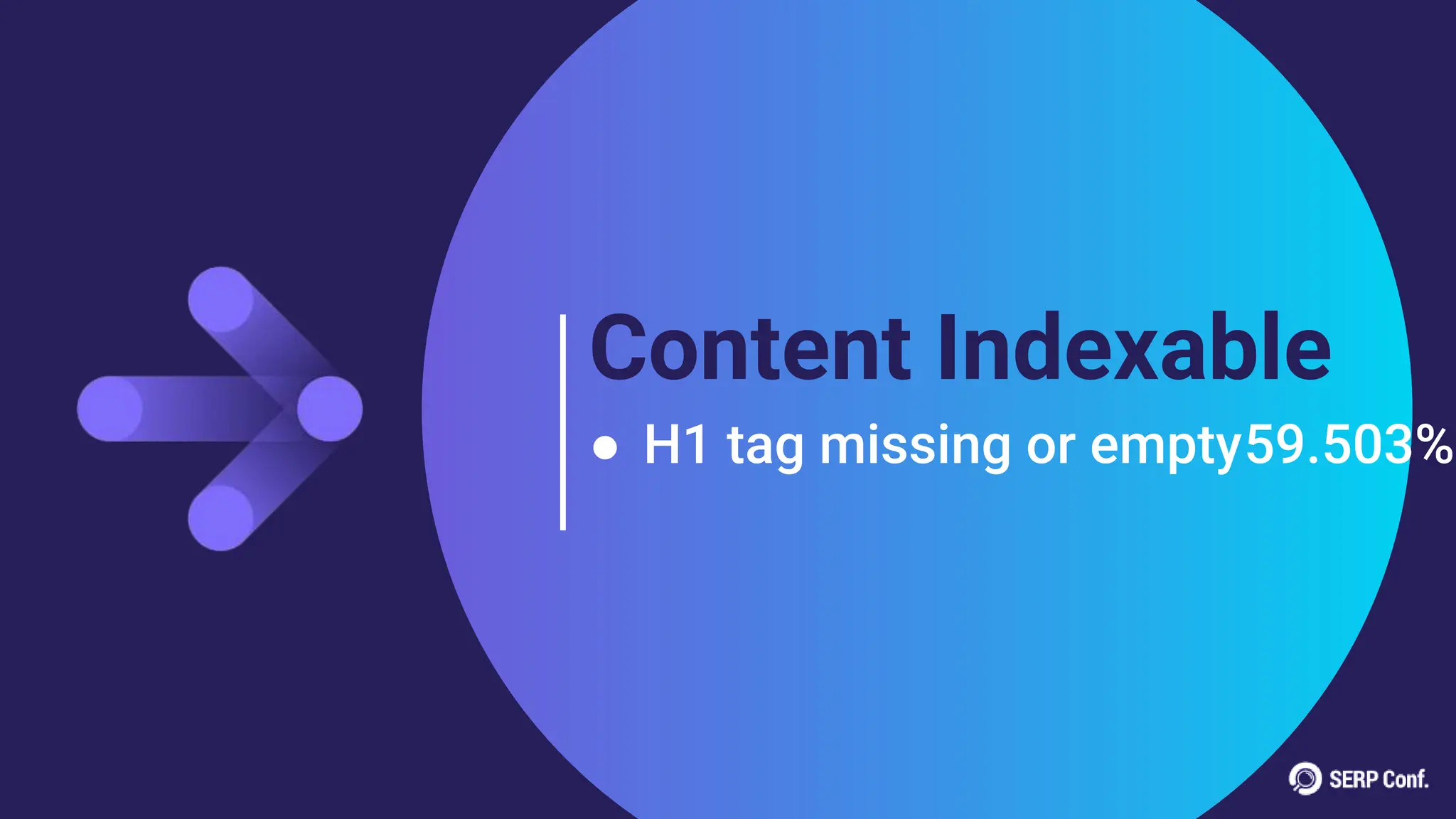 Content Indexable
● H1 tag missing or empty59.503%
 