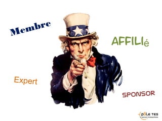Membre
Affilié
Expert
Sponsor
 