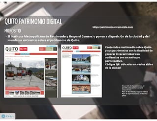 Patrimonio Cultural Quito