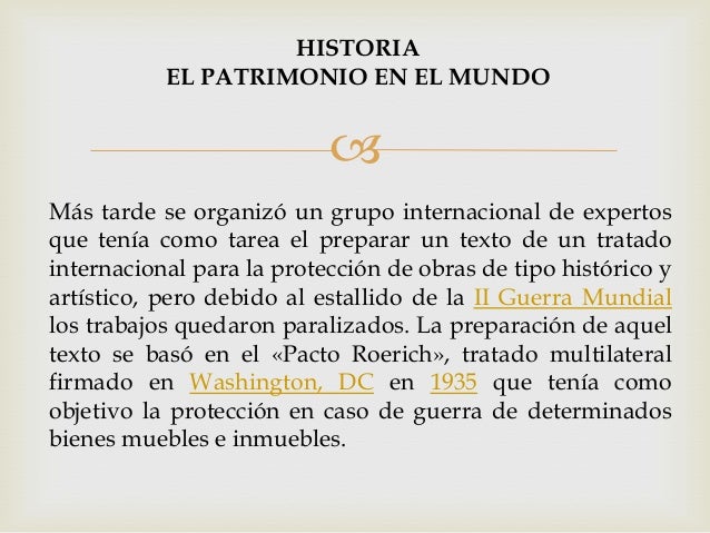 Patrimonio Universal Patrimonio Universal