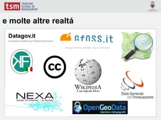 e molte altre realtá
 