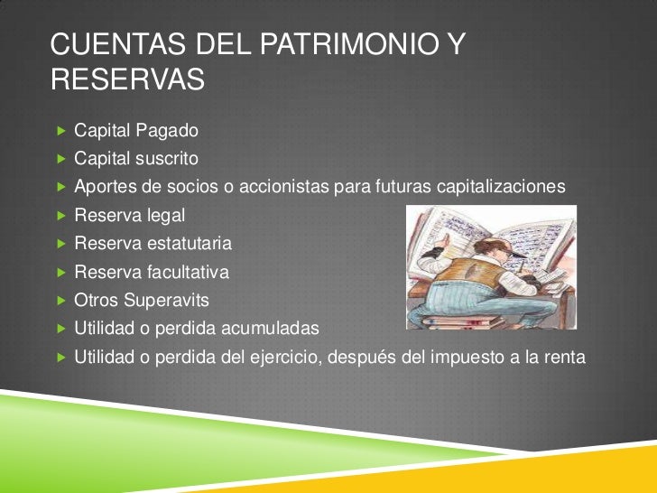 Patrimonio y reservas