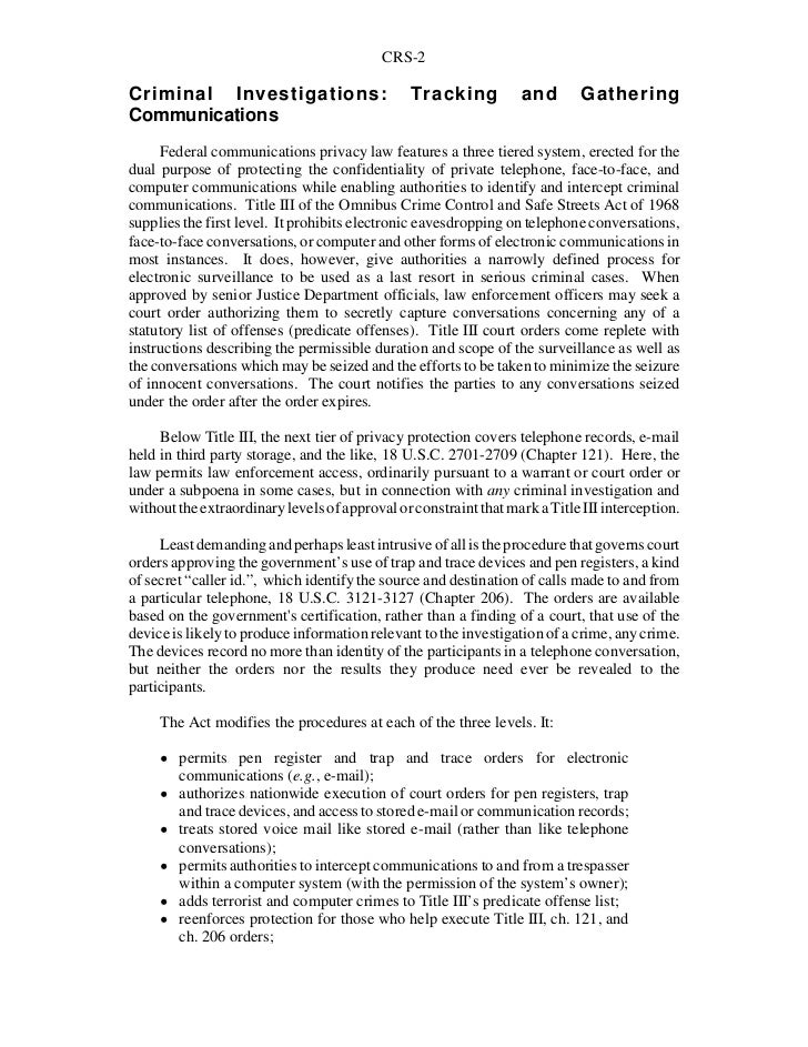 Counter-Terrorism and the Patriot Act Essay - blogger.com