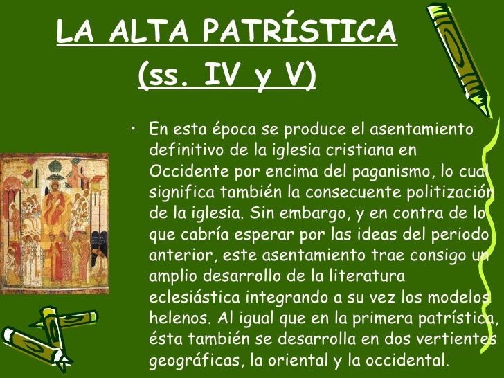 PATRISTICA Y ESCOLASTICA