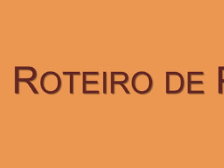 Roteiro de Projeto
