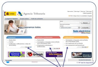 Web 2.0
7 / Nº total de diapositivas
 