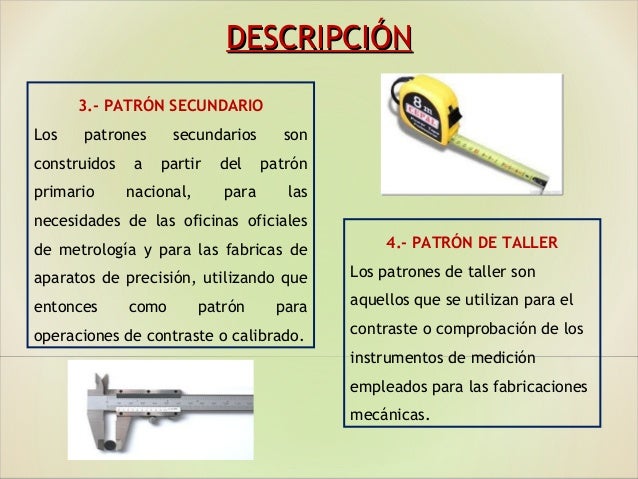 Patron demedicion