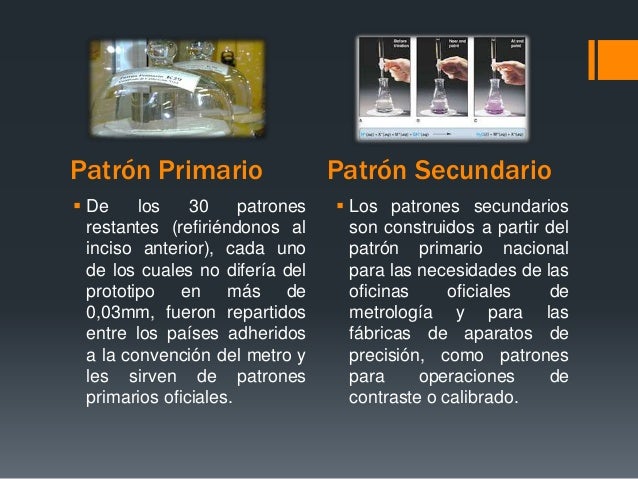 Ejemplos De Patrones Primarios Y Secundarios