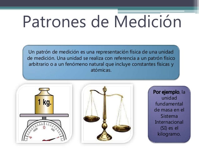Patrones de medición, vanessa chirinos
