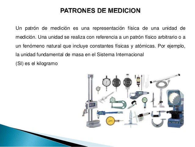 Patrones de medicion