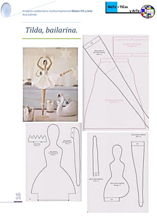 Proyecto colaborativo multicompetencial Mates+TIC y Arte
Ana Galindo
Tilda, bailarina.
 