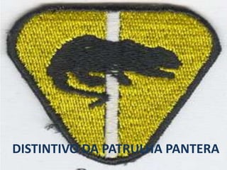 DISTINTIVO DA PATRULHA PANTERA
 
