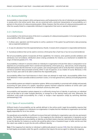 Privacy, Accountability and Trust Privacy, Accountability and Trust ...