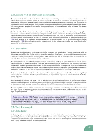 Privacy, Accountability and Trust Privacy, Accountability and Trust ...