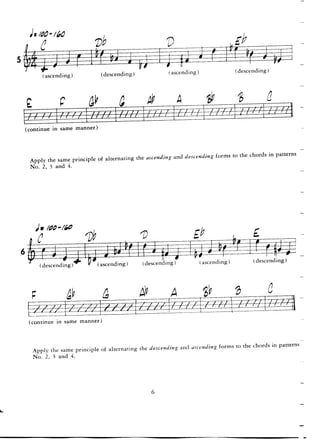 Pattens for jazz jerry coker