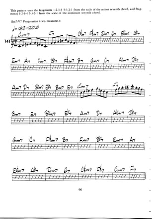 Pattens for jazz jerry coker