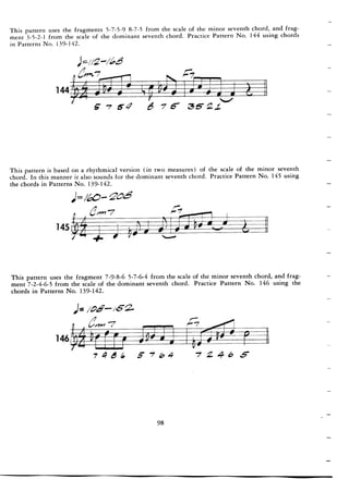 Pattens for jazz jerry coker