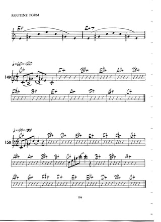 Pattens for jazz jerry coker