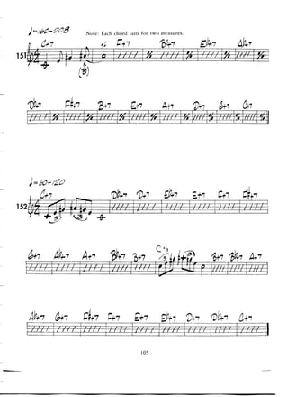 Pattens for jazz jerry coker