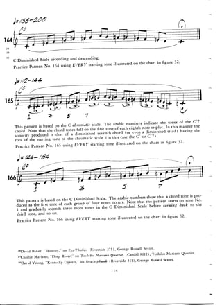 Pattens for jazz jerry coker