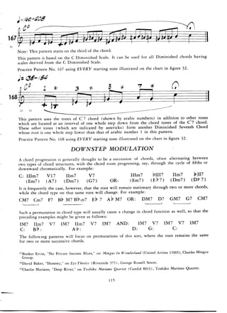 Pattens for jazz jerry coker