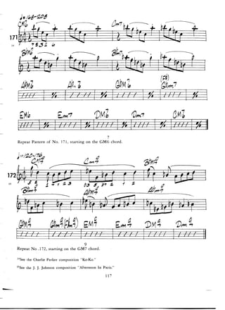 Pattens for jazz jerry coker