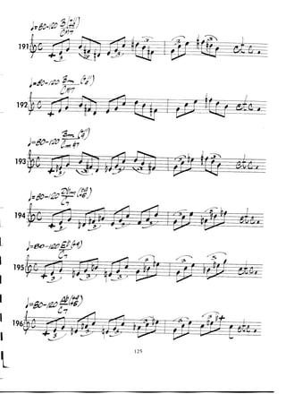 Pattens for jazz jerry coker