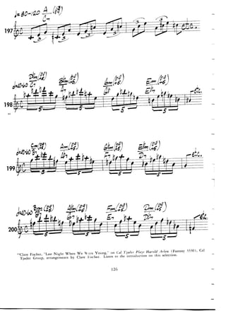 Pattens for jazz jerry coker