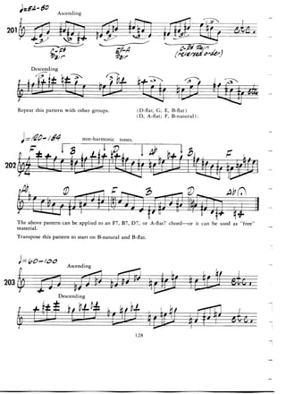 Pattens for jazz jerry coker