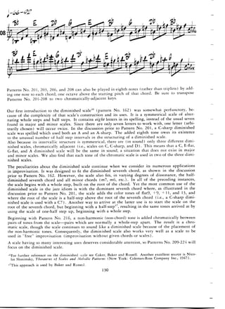 Pattens for jazz jerry coker